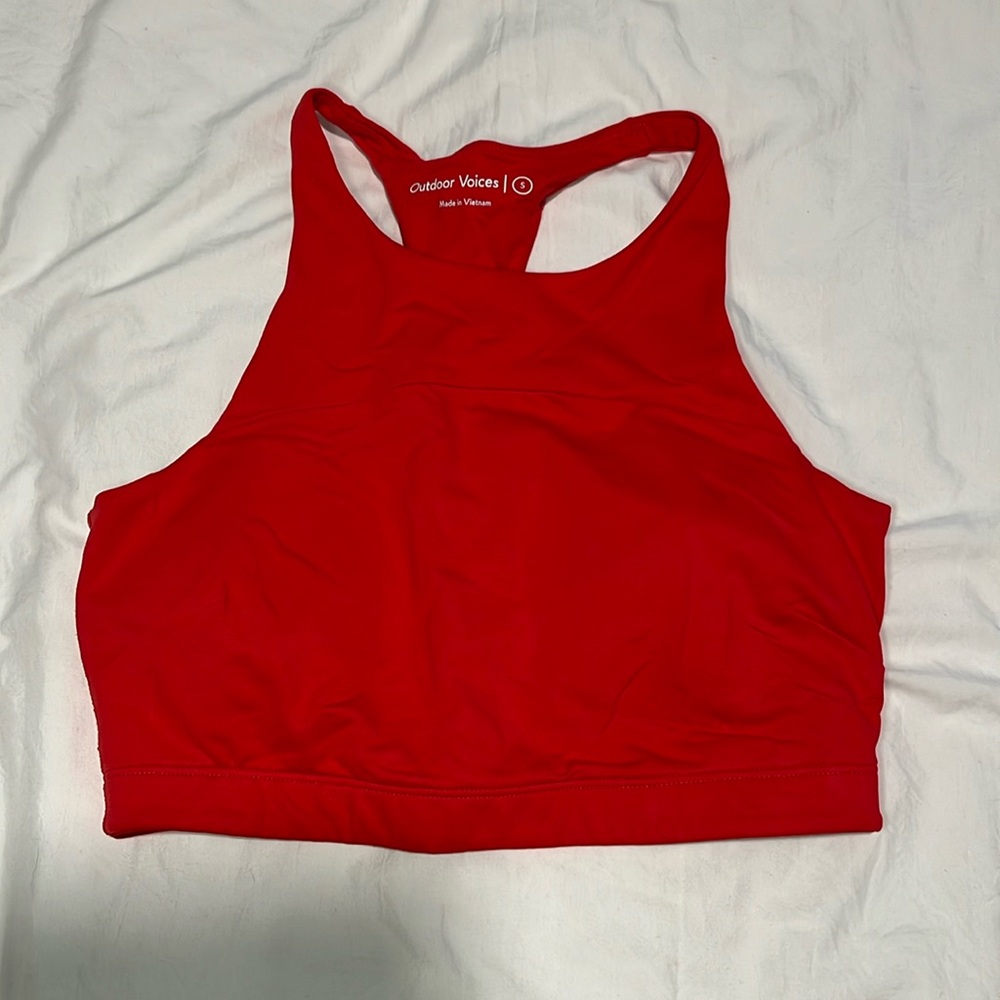 Outdoor Voices TechSweat Crop Top